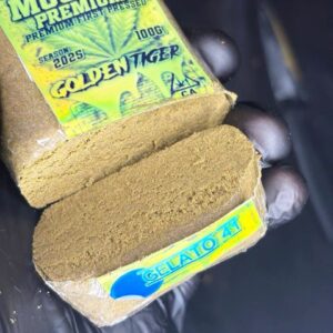 Golden Tiger Mousse Hash Concentrate